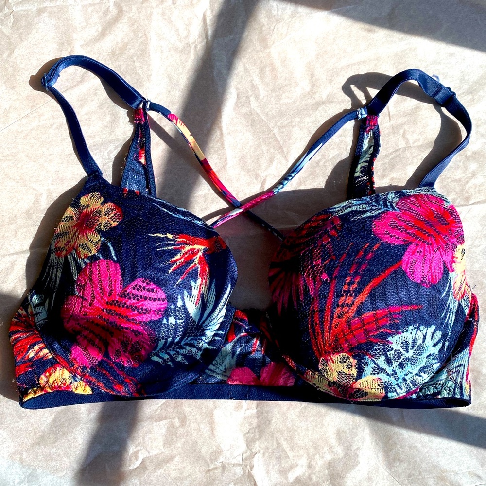 VS Pink Push-up Bra